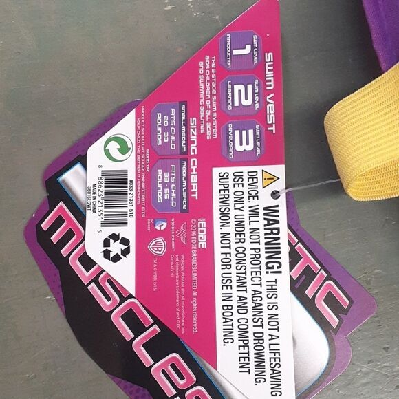 Wonder Woman Swim Vest Justice League New M/L Cruise Vacation - Picture 7 of 8